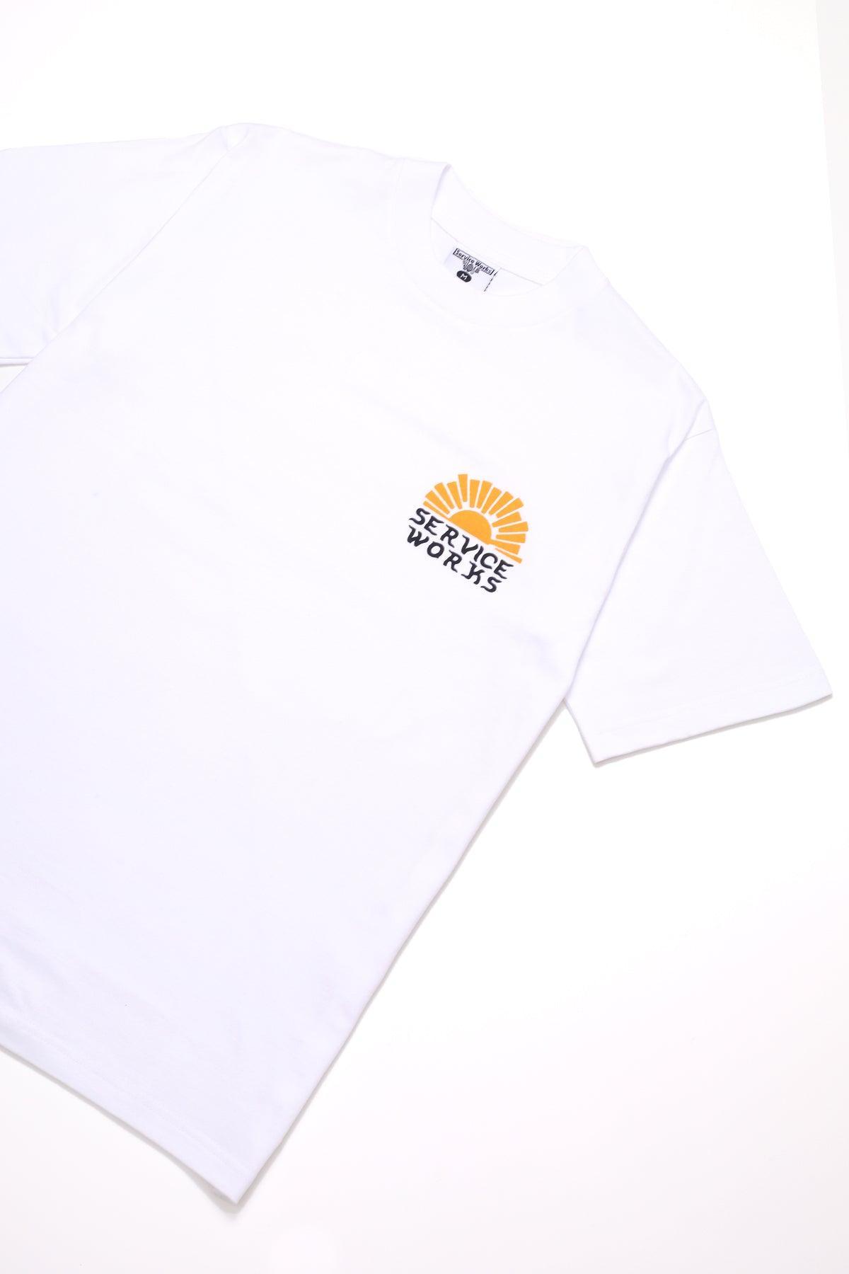 Service Works - Sunny Side Up Tee - White Product Image