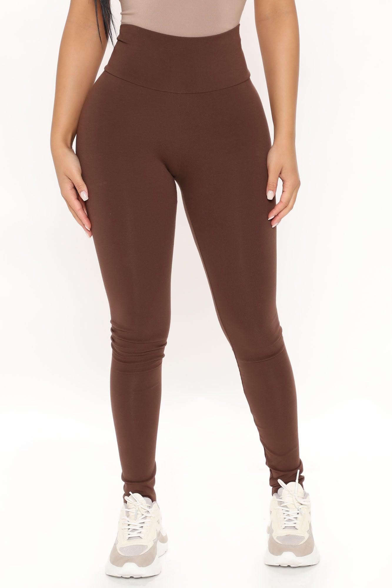 Running Around High Rise Legging - Chocolate Product Image