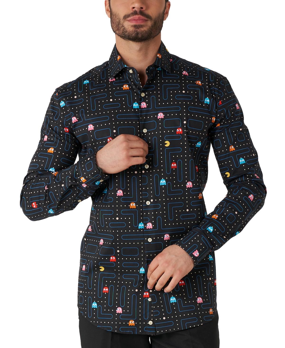 Men's OppoSuits Character Button-Down Shirt, Size: 3XL, Pac Man Product Image