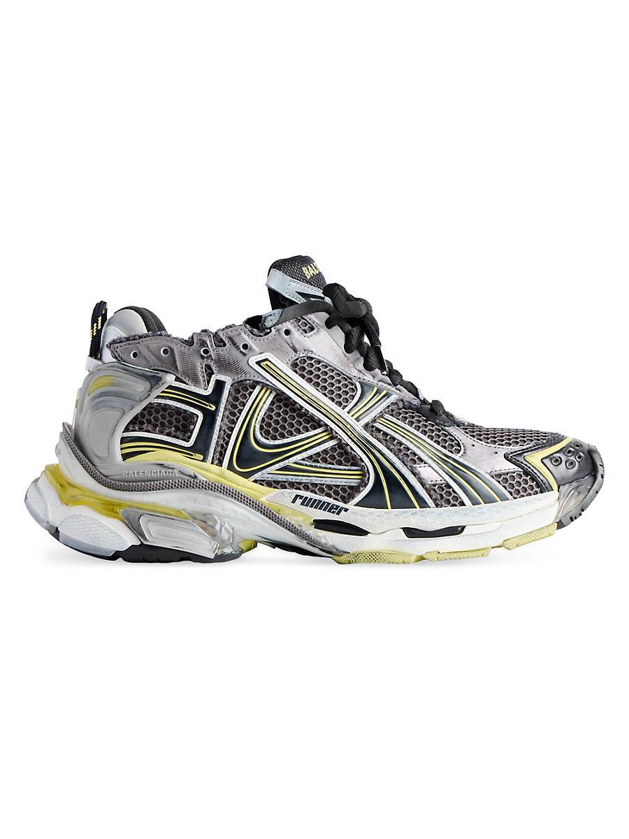 Mens Mesh Runner Sneakers Product Image