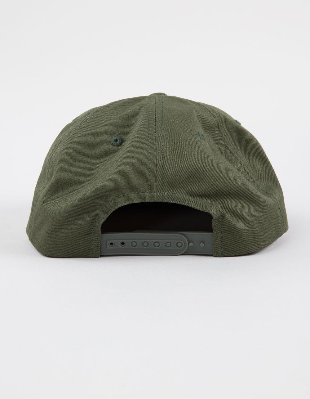 BRIXTON Norvell Snapback Hat - OLIVE Product Image