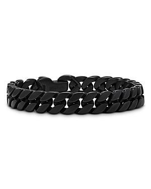 David Yurman Mens Curb Chain Bracelet in Black Titanium, 11.5mm Product Image