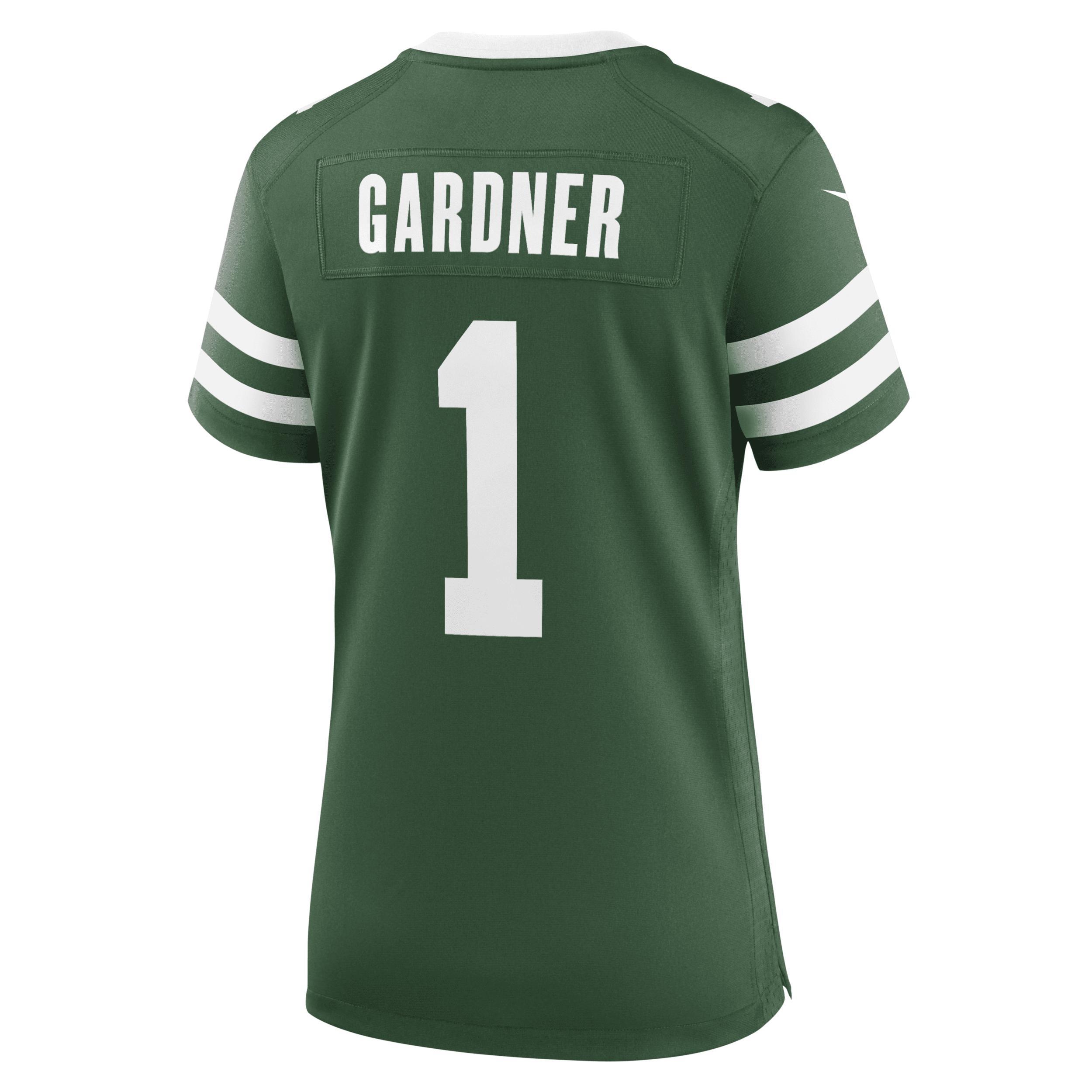 Sauce Gardner New York Jets Nike Women's NFL Game Football Jersey Product Image