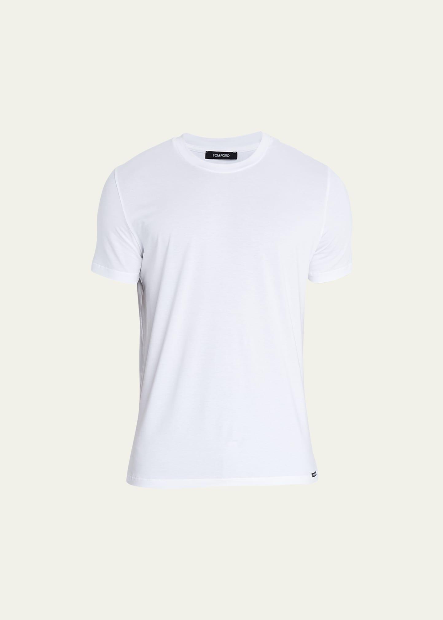 Mens Cotton-Modal Crewneck T-Shirt Product Image