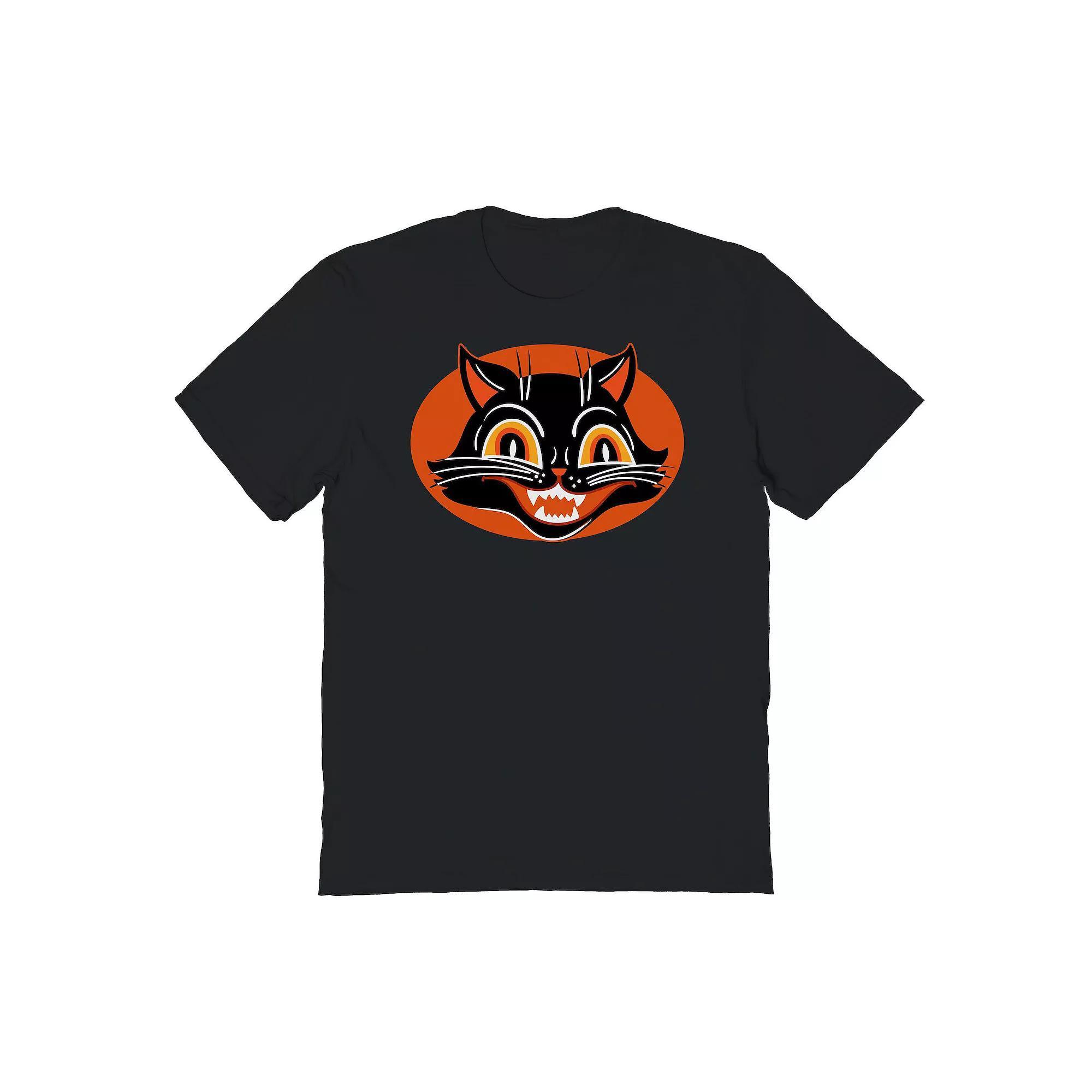 Men's I Fish For The Halibut Graphic Tee, Size: XL, Black Product Image