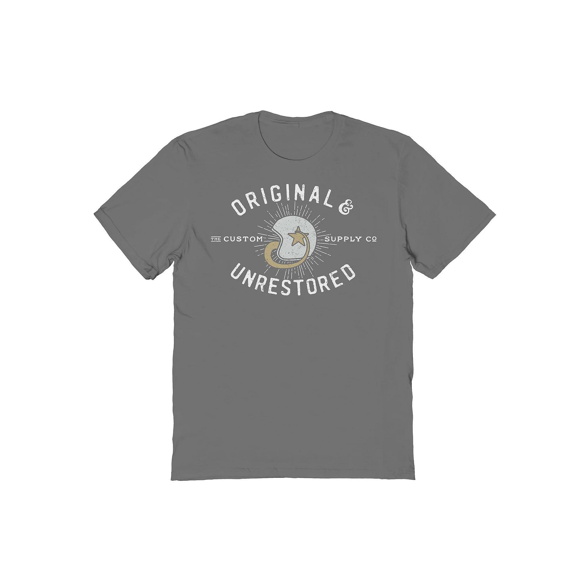 Men's Original & Unrestored Custom Supply Graphic Tee,  Product Image