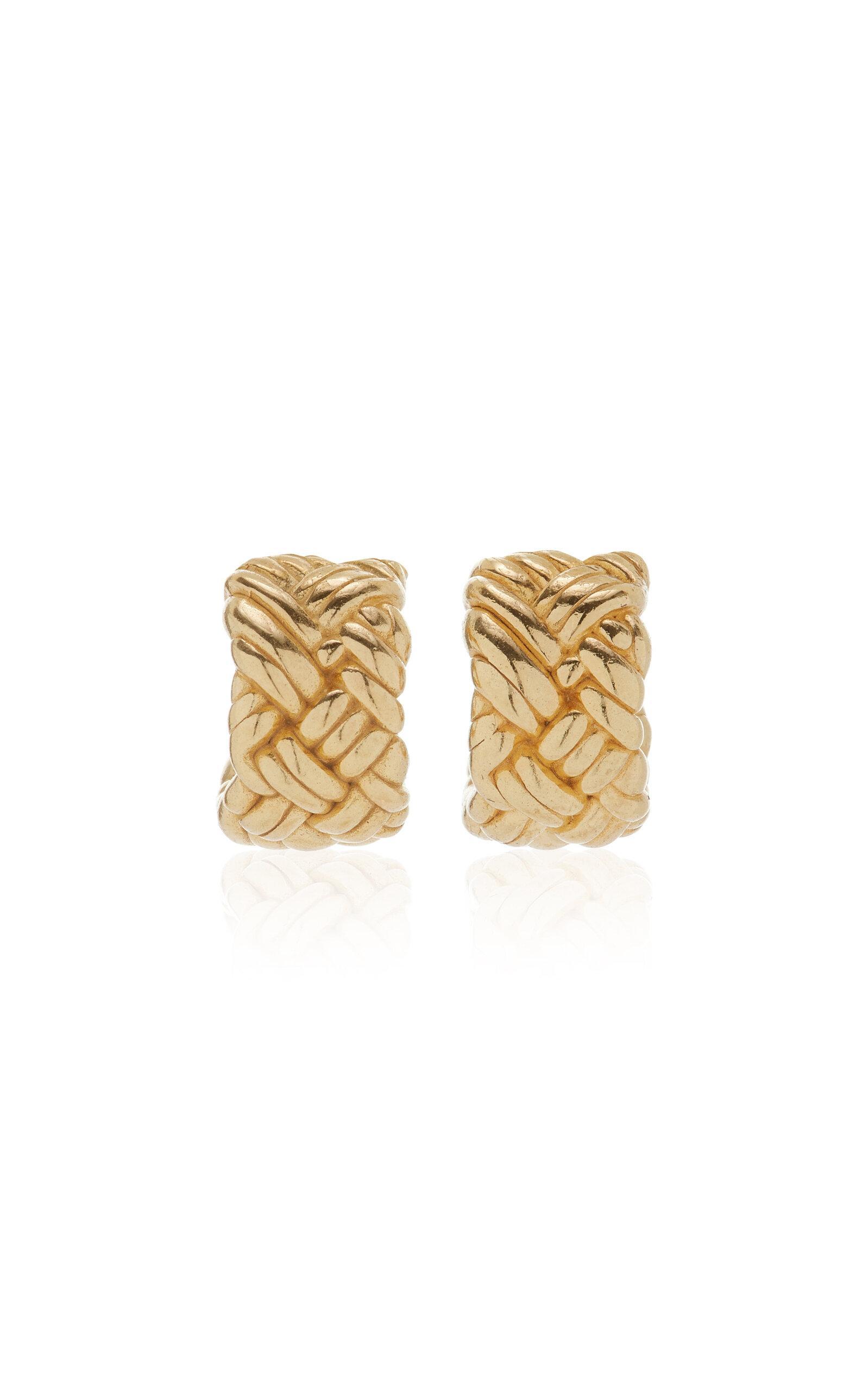 BOTTEGA VENETA 18k Gold-plated Sterling Silver Earrings Product Image