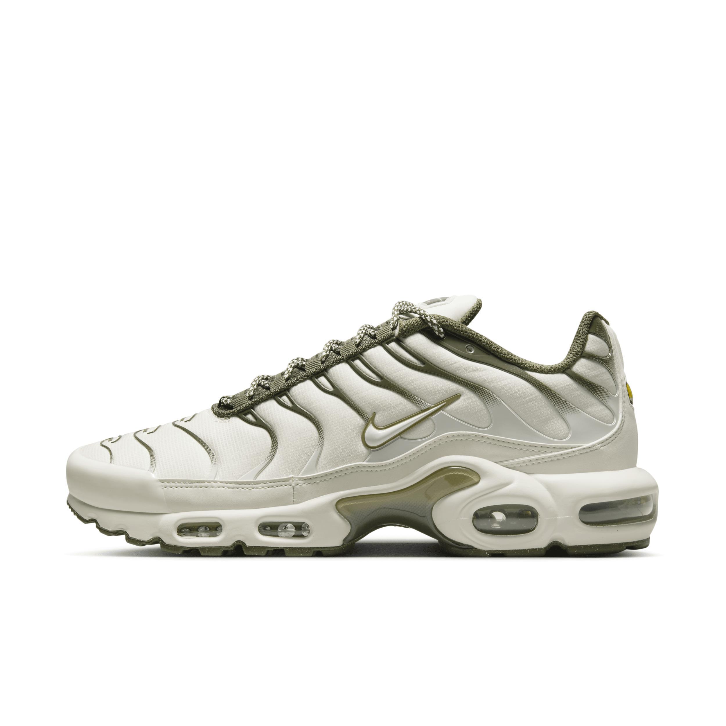 Nike Mens Nike Air Max Plus - Mens Shoes Beige/Green Product Image