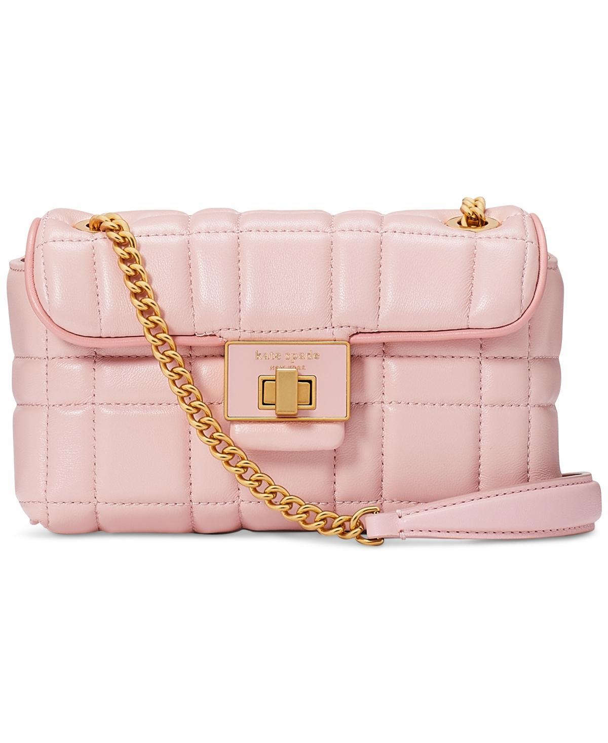 Kate Spade New York Evelyn Quilted Leather Small Shoulder Crossbody Handbags Product Image