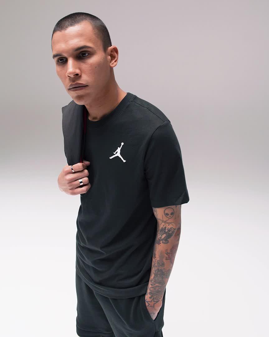 Mens Jordan Jumpman Short-Sleeve T-Shirt | DC7485-010 Product Image