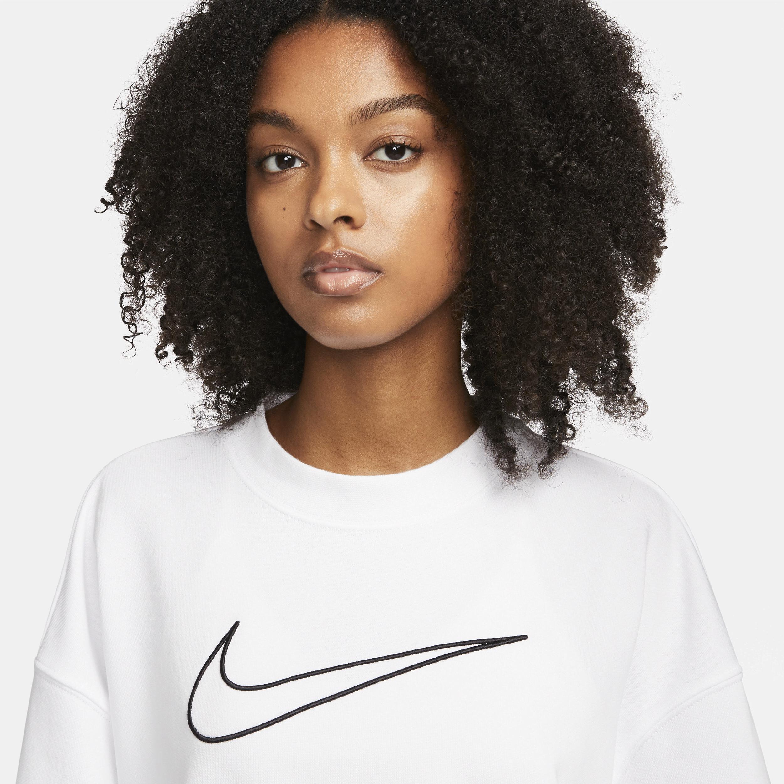 Nike Womens Dri-FIT Get Fit Graphic Crewneck Sweatshirt Product Image