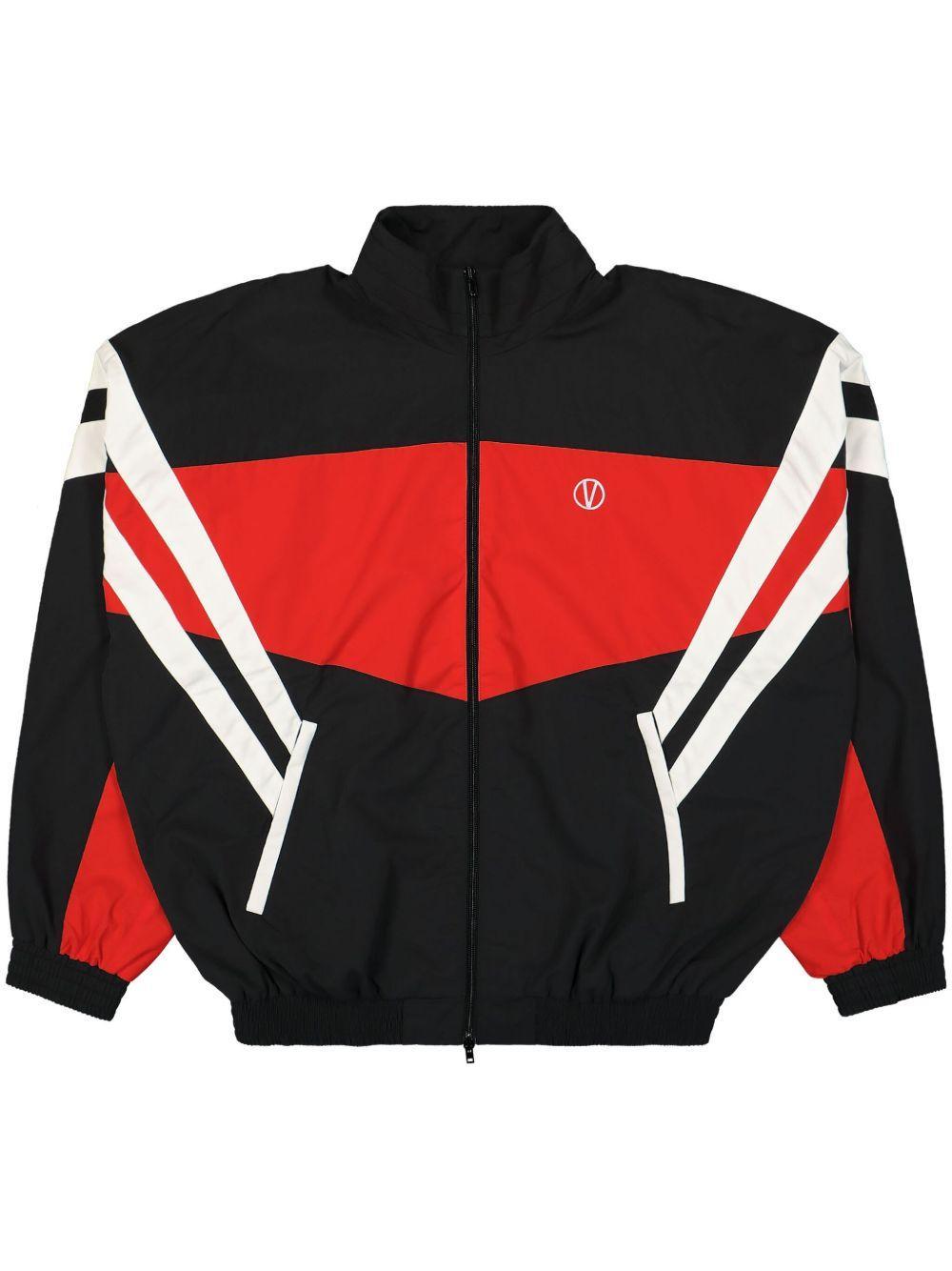 colour-block track jacket Product Image