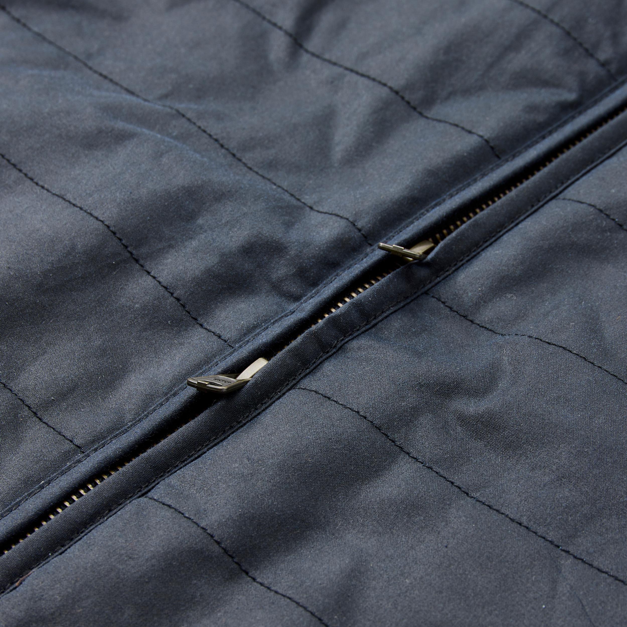 York Quilted Waxed Vest Product Image