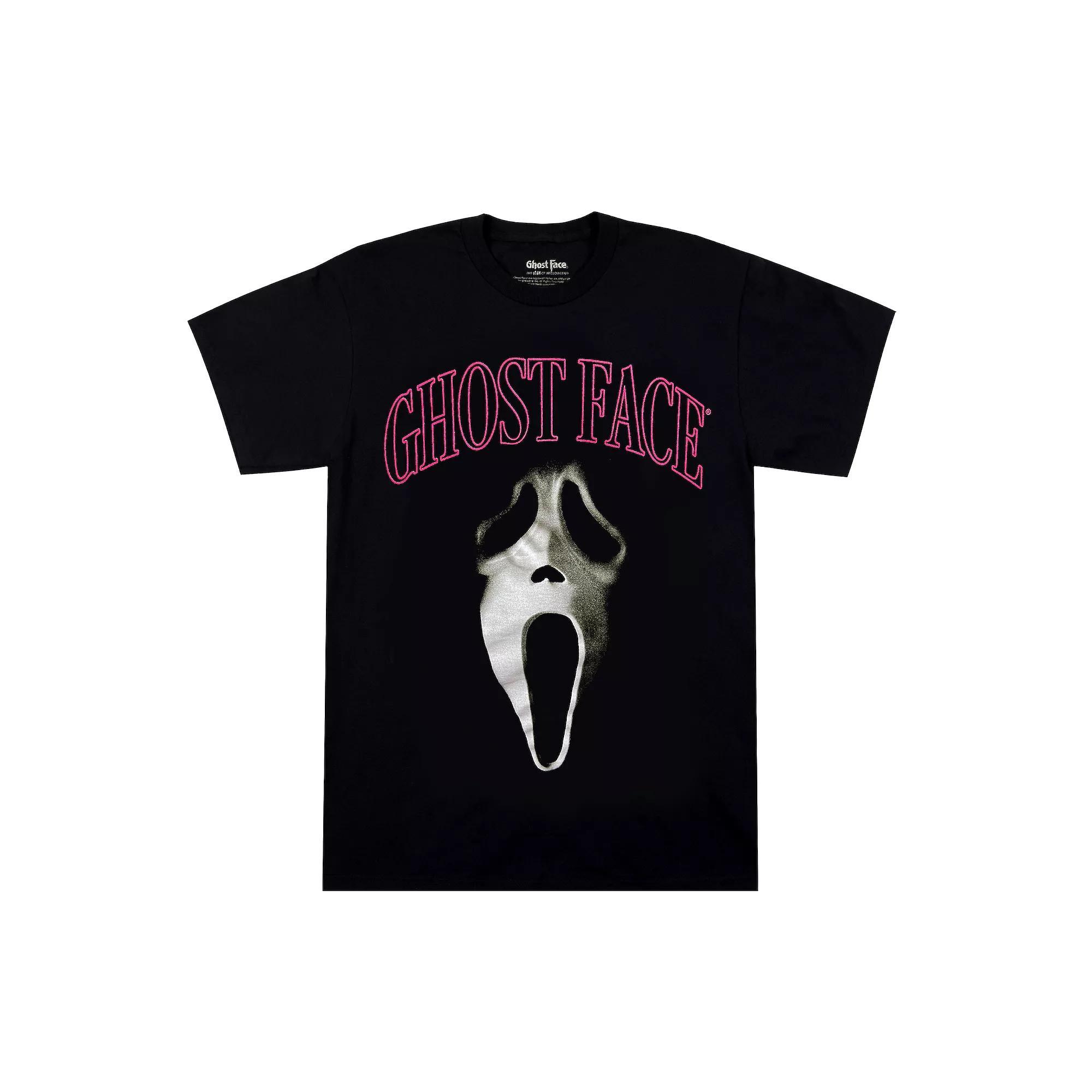 Men's Ghostface Graphic Tee, Size: Large, Black Product Image