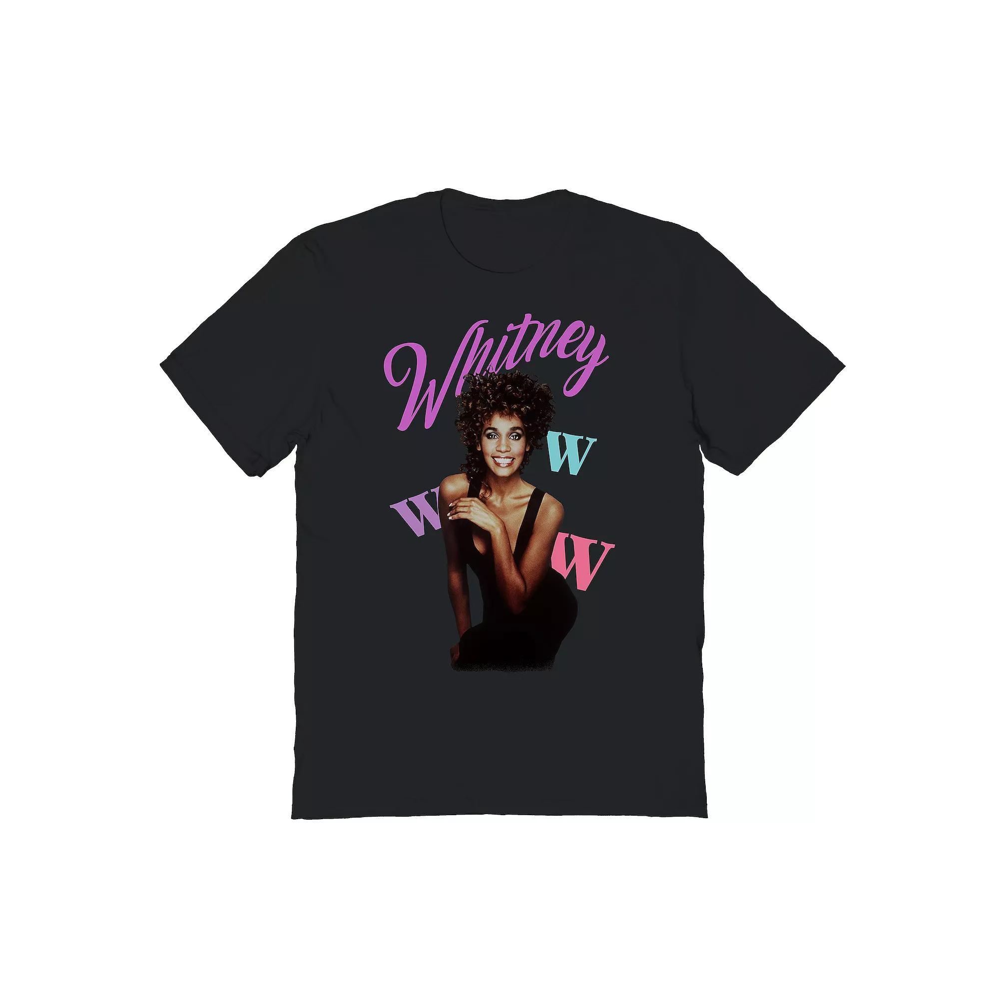 Men's Whitney Smile Graphic Tee, Size: Large, Black Product Image