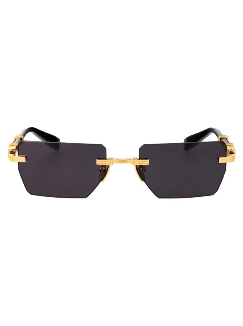 BALMAIN Sunglasses In 150e Gld-blk Product Image