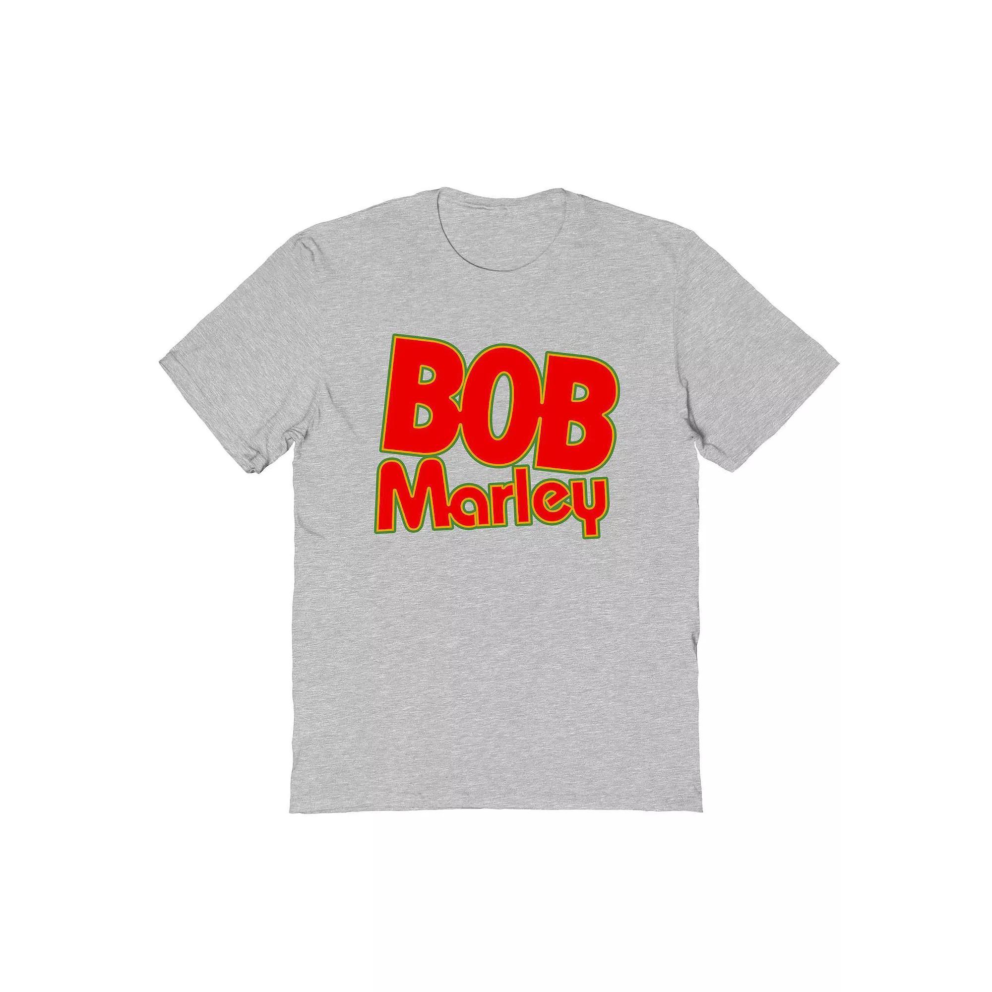 Men's Bob Marley Bob Red Logo Graphic Tee, Adult Unisex,  Product Image