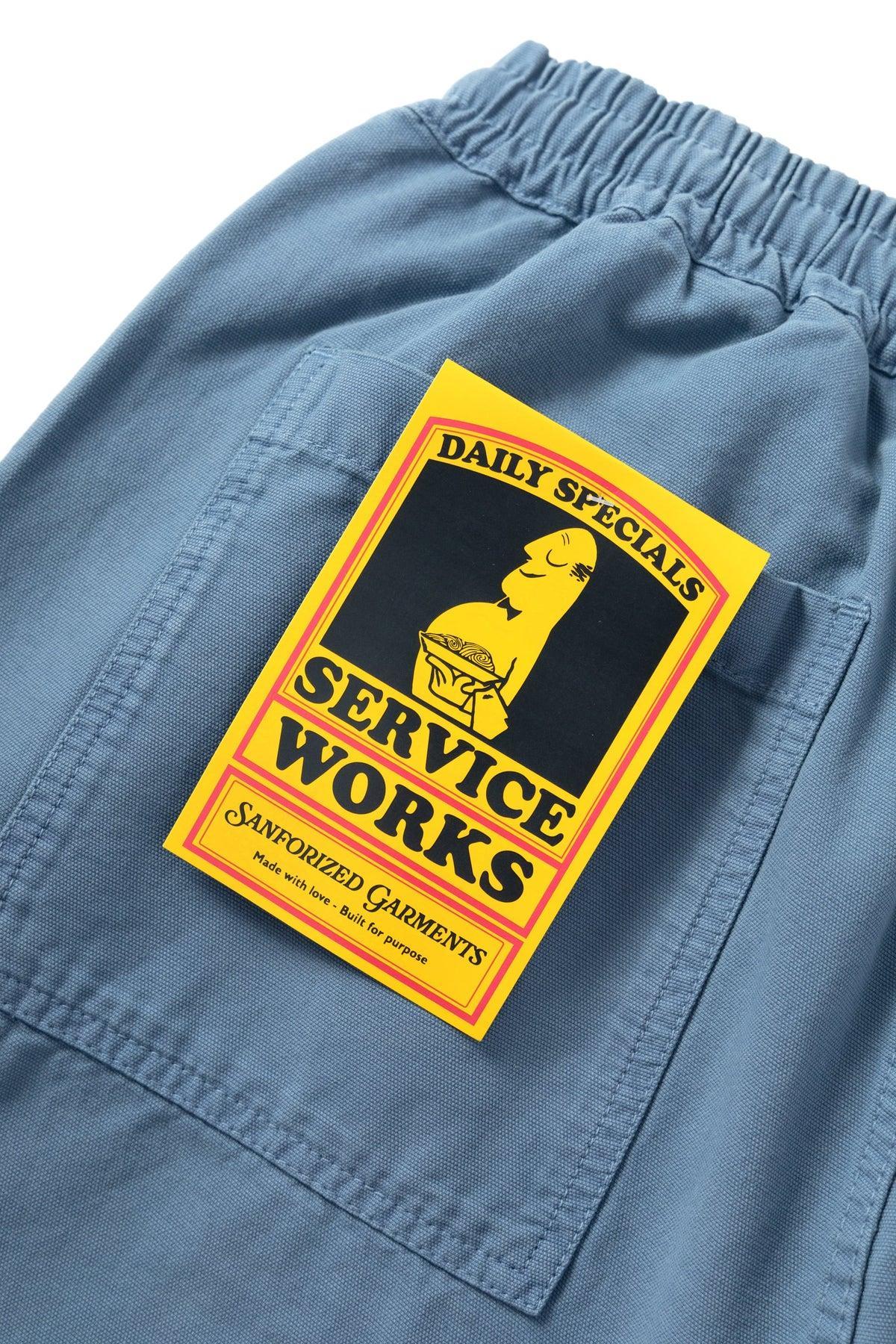 Service Works - Classic Chef Pants - Work Blue Product Image