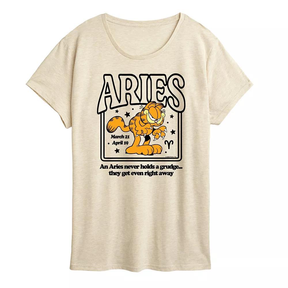 Women's Garfield Aries Graphic Tee,  Product Image