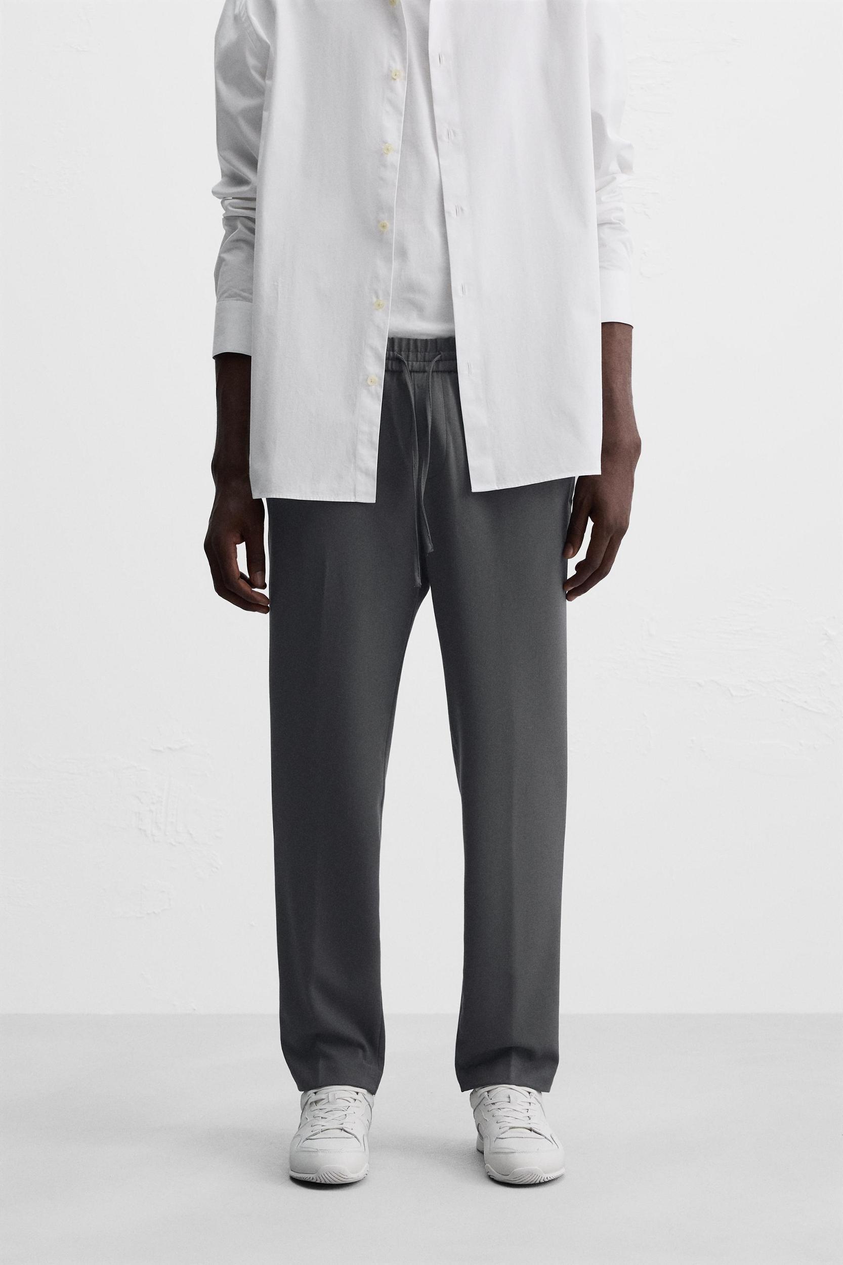 JOGGER WAIST STRETCH PANTS Product Image