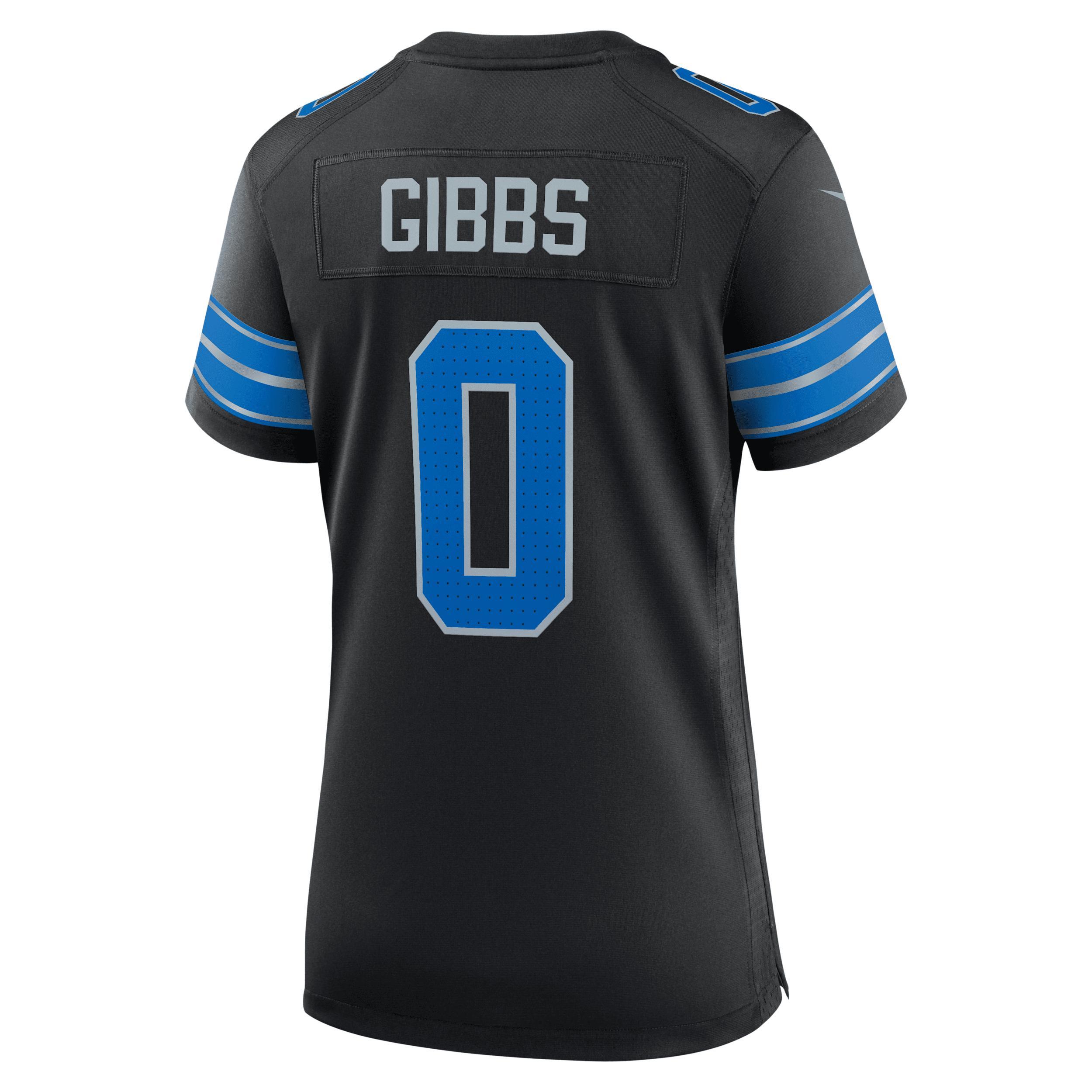 Jahmyr Gibbs Detroit Lions Womens Nike Womens NFL Game Jersey | 67NW0B9K9JF-DEC Product Image