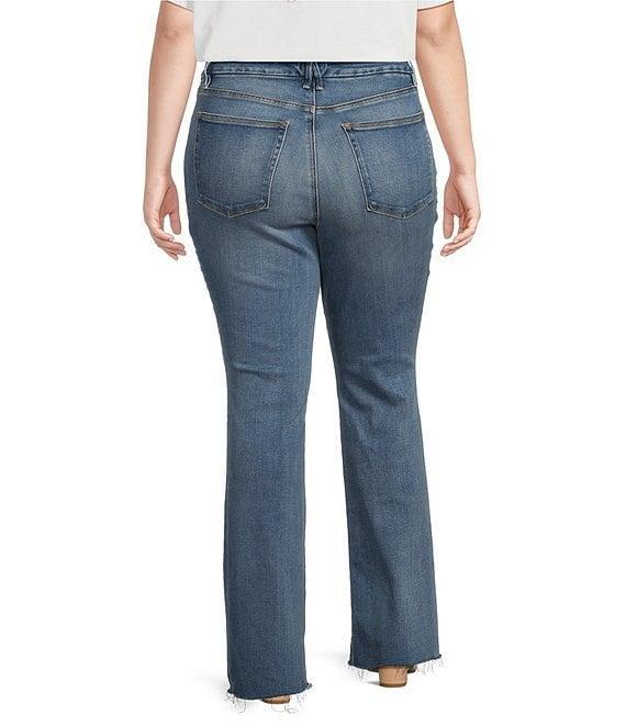 Good American Plus Soft Tech Good Classic Bootcut Jeans Product Image