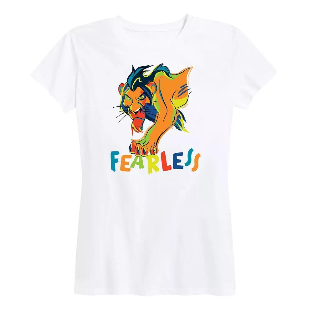 Disney's Lion King Scar Women's Fearless Graphic Tee,  Product Image