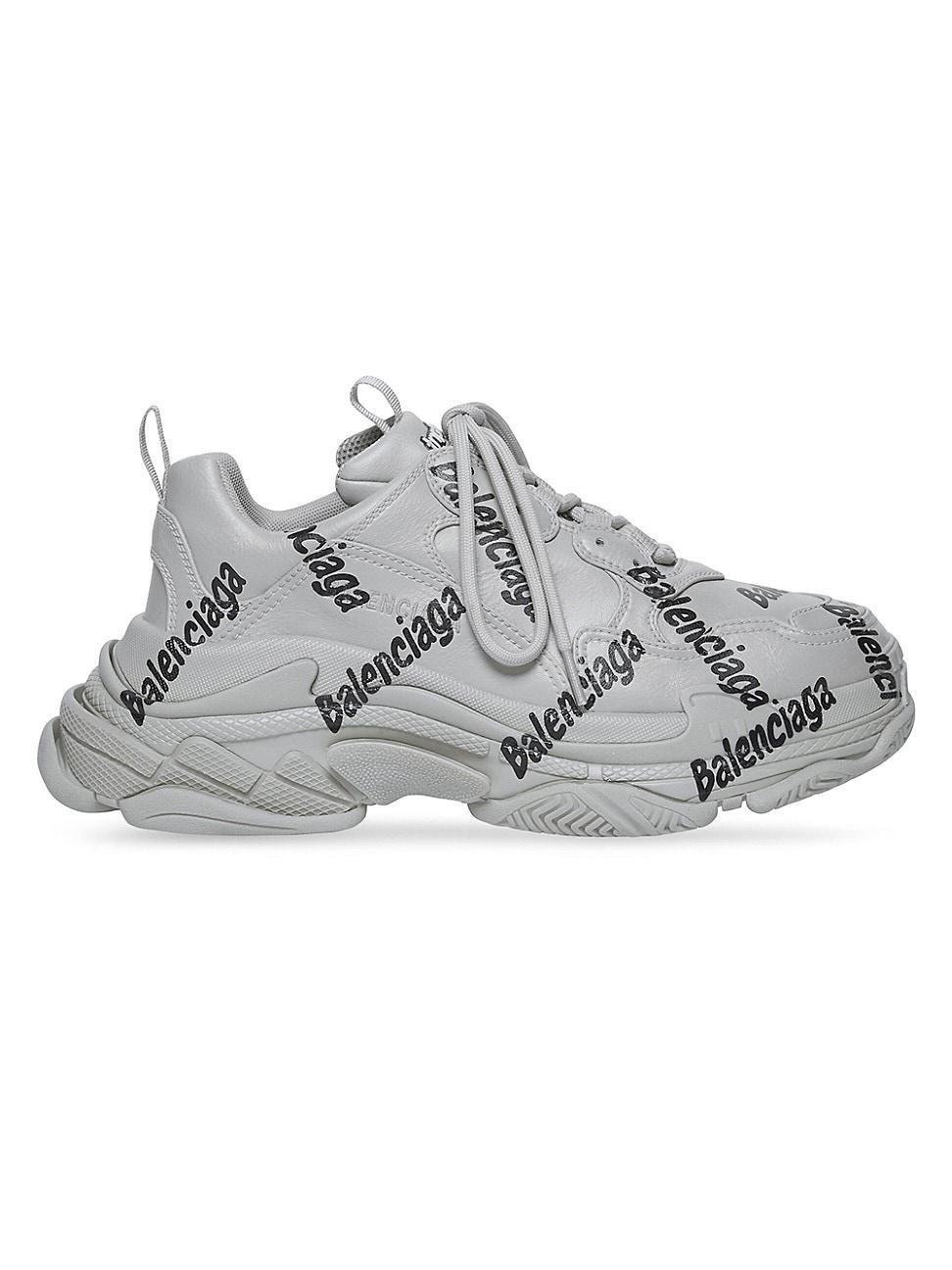 Mens Triple S Logotype Sneakers Product Image