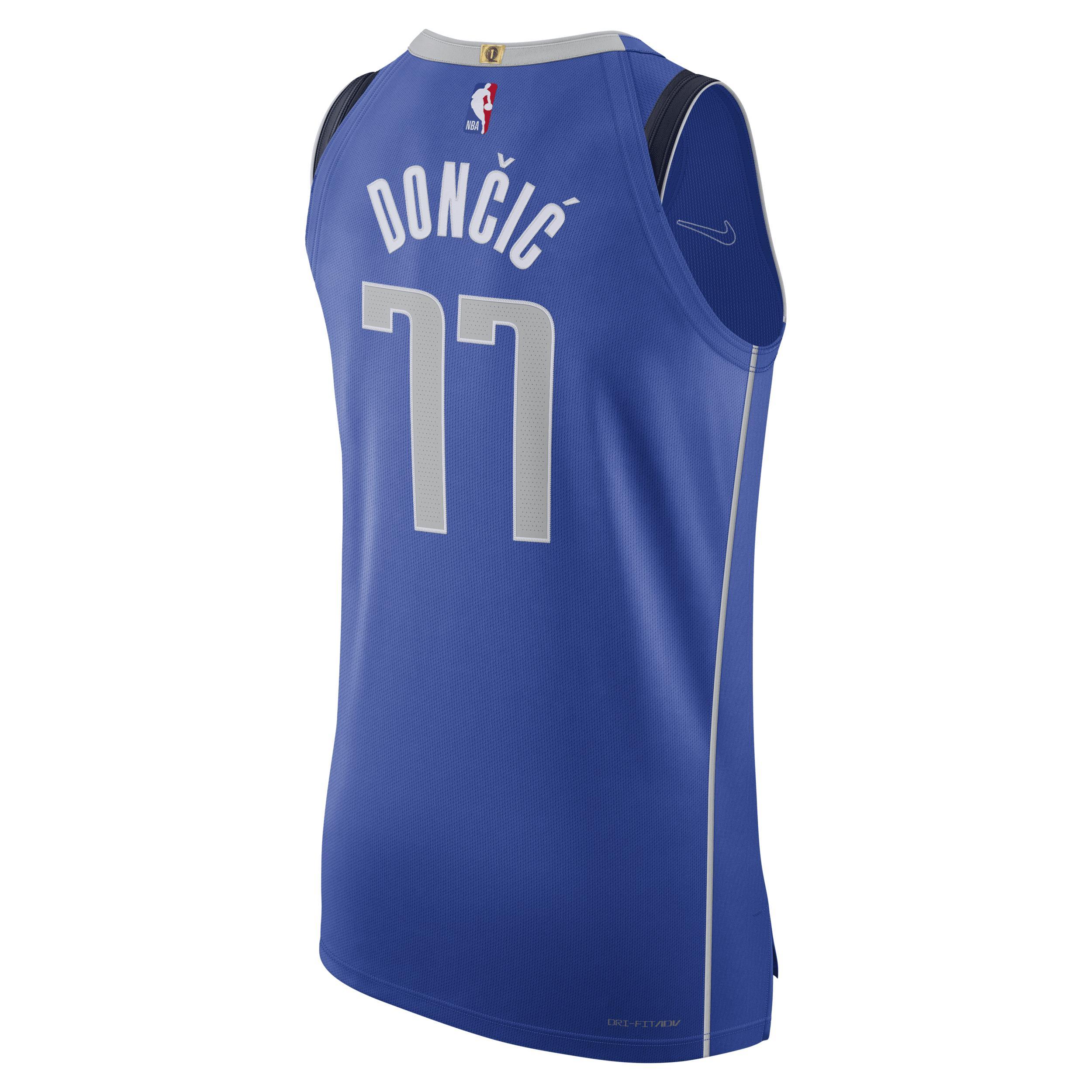 Luka Doncic Mavericks Icon Edition 2020 Men's Nike NBA Authentic Jersey Product Image