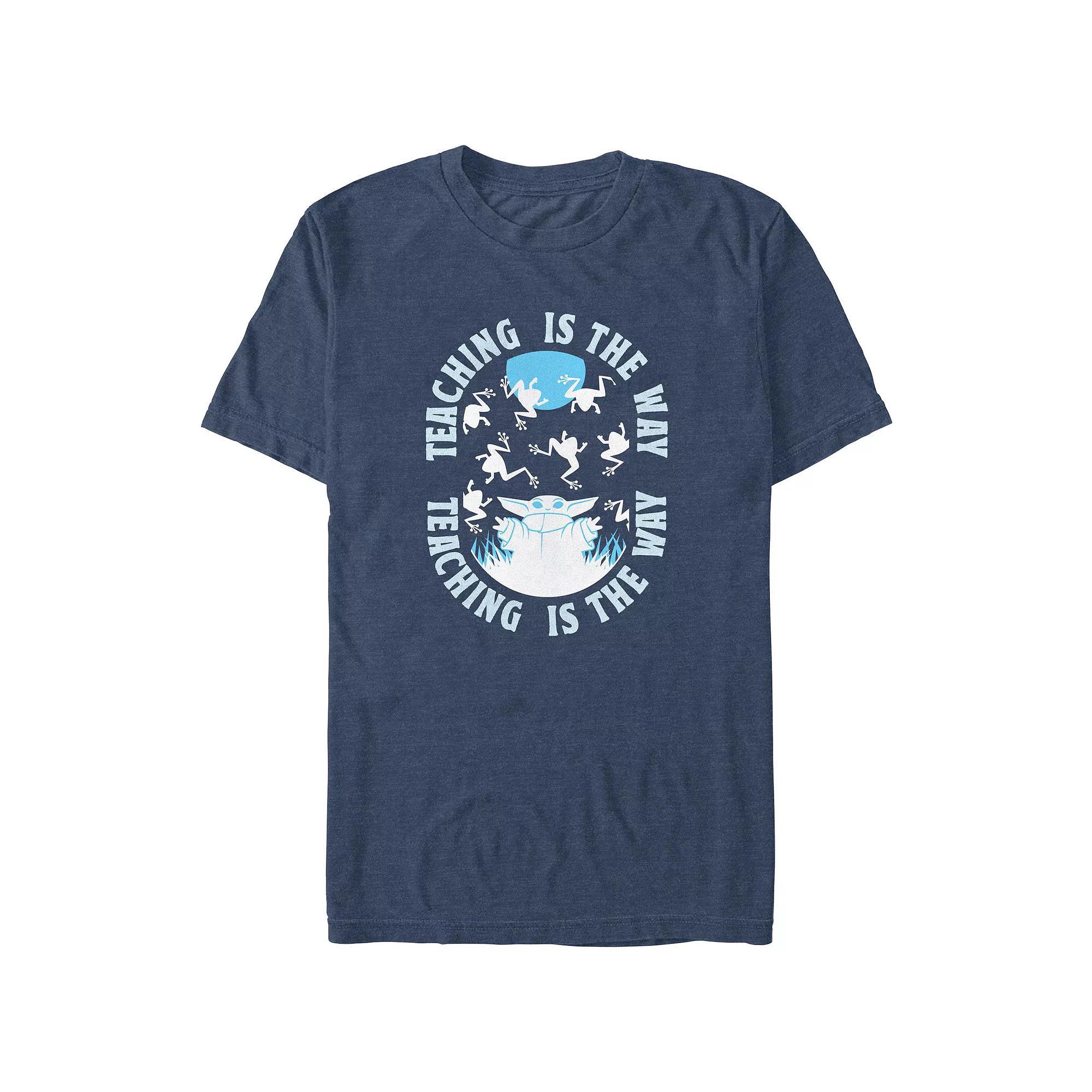 Big & Tall Star Wars The Mandalorian Grogu Teaching Is The Way Graphic Tee, Men's,  Product Image