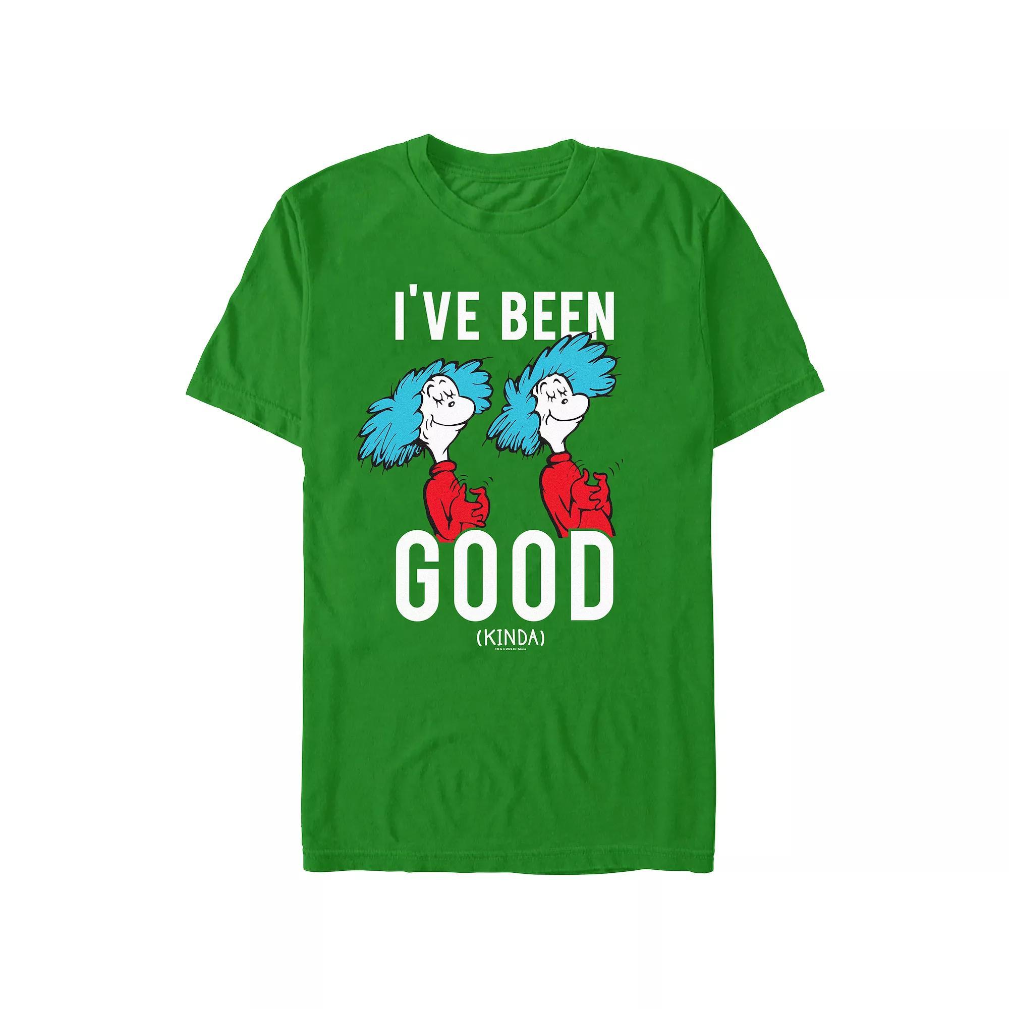 Men's Dr. Seuss I've Been Good (Kinda) Graphic Tee,  Product Image