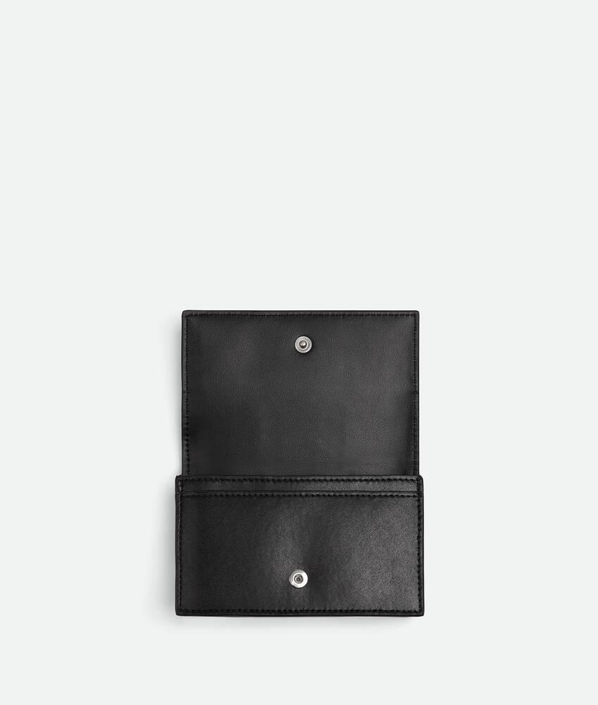 Men's Cassette Business Card Case in Black Product Image