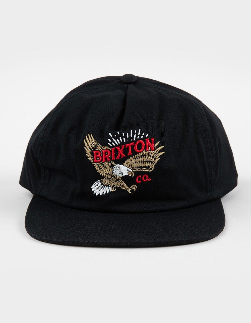 BRIXTON Keller Snapback Hat - BLACK COMBO Product Image