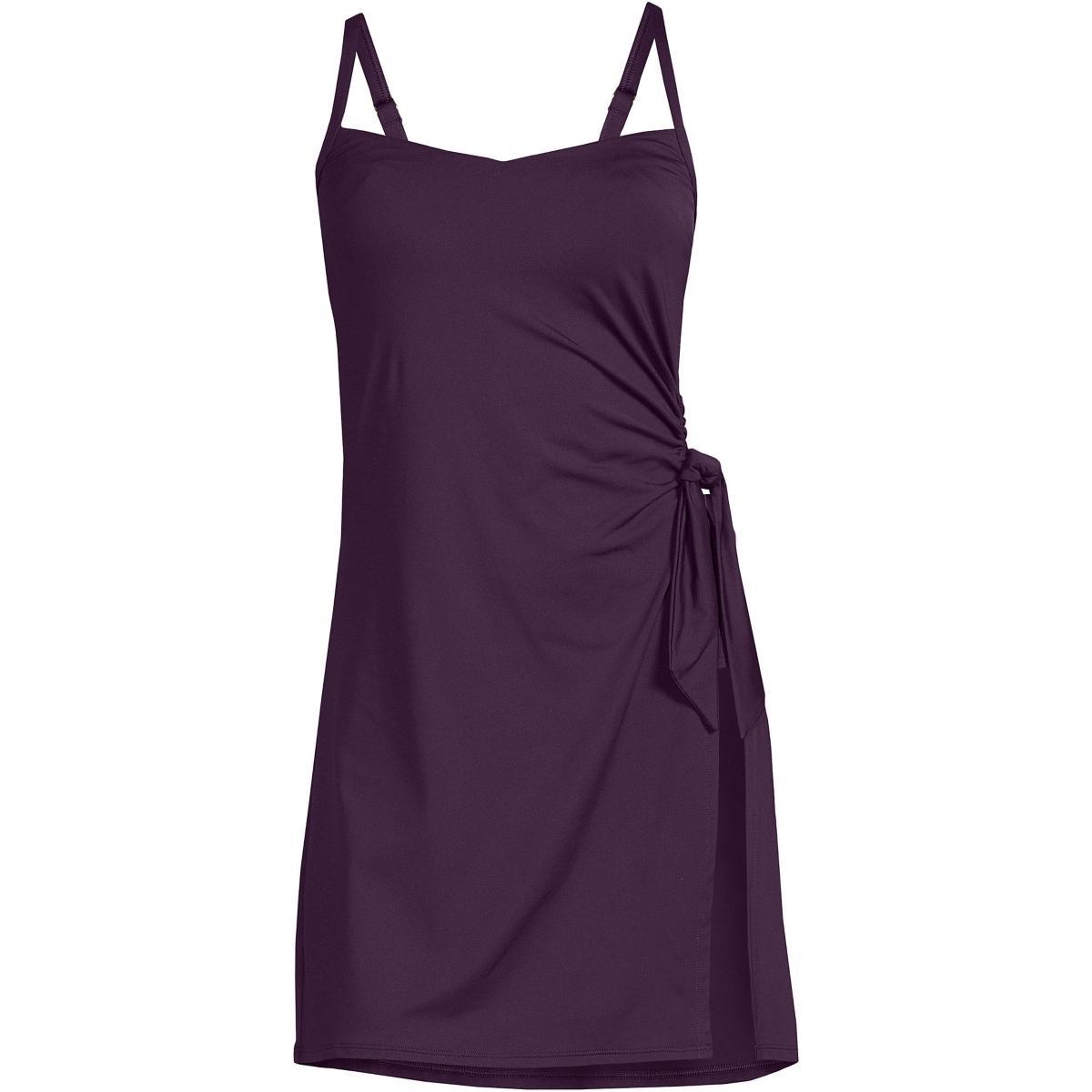 Womens Lands End UPF 50 Sweetheart One-Piece Swim Dress Product Image