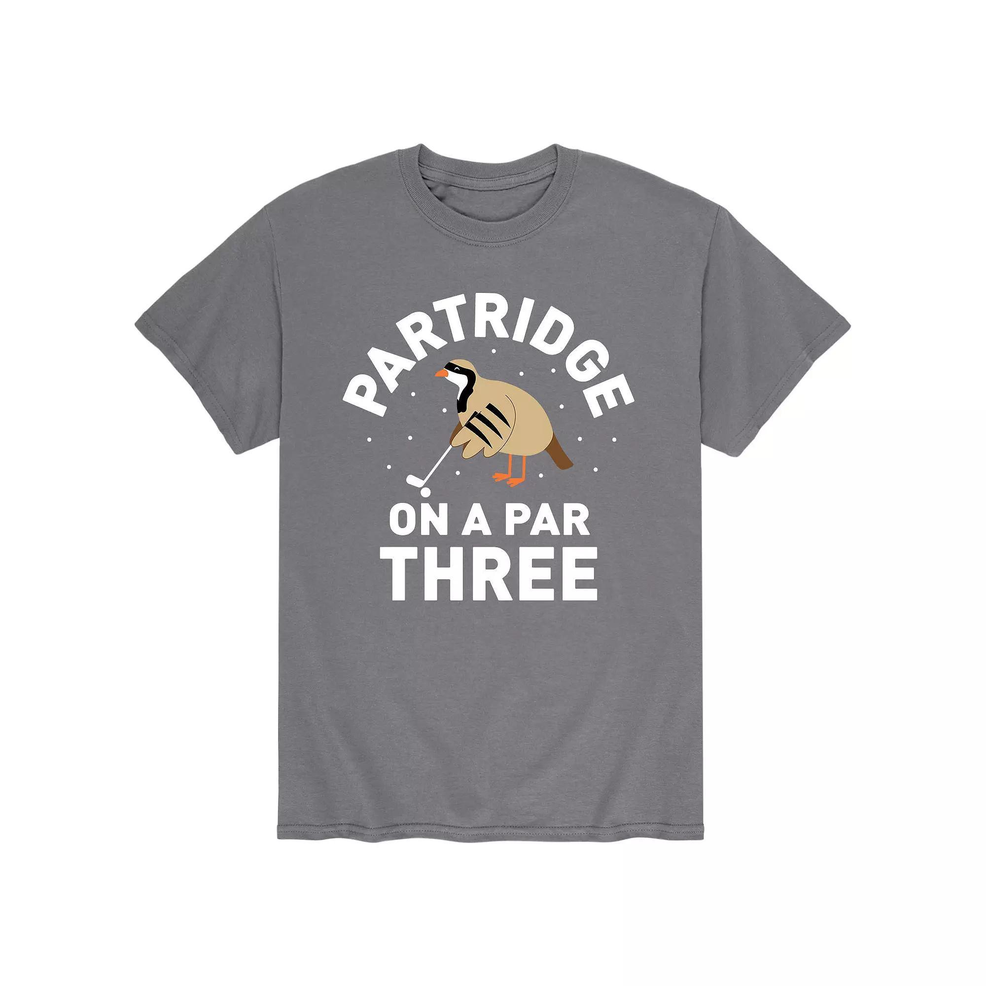 Men's Partridge On A Par Three Tee,  Product Image