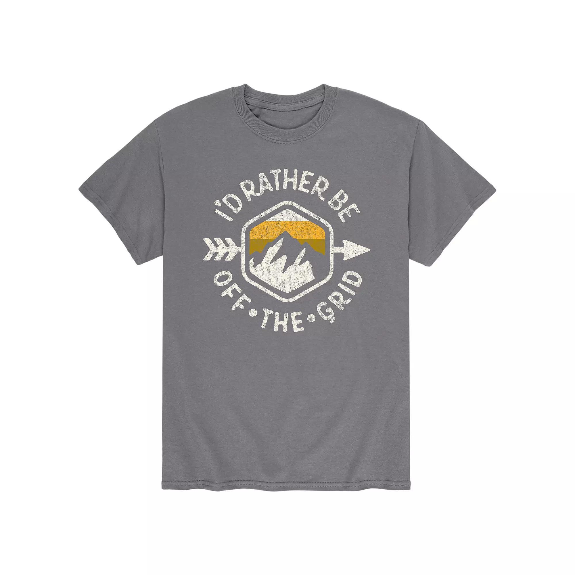 Men's Rather Be Off Grid Tee,  Product Image