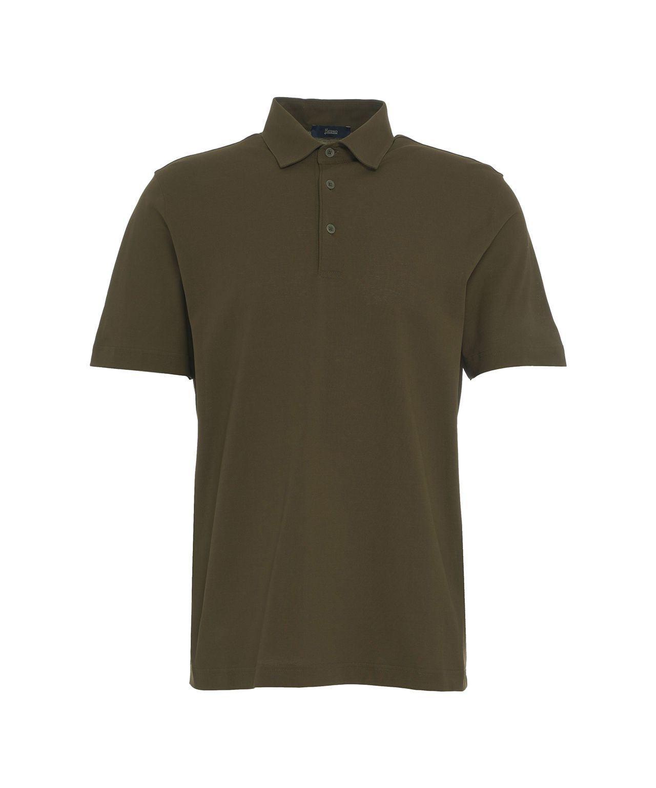 Cotton polo shirt Product Image