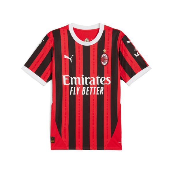 PUMA AC Milan 24/25 Mens Replica Home Soccer Jersey in For All Time Red/Black Product Image