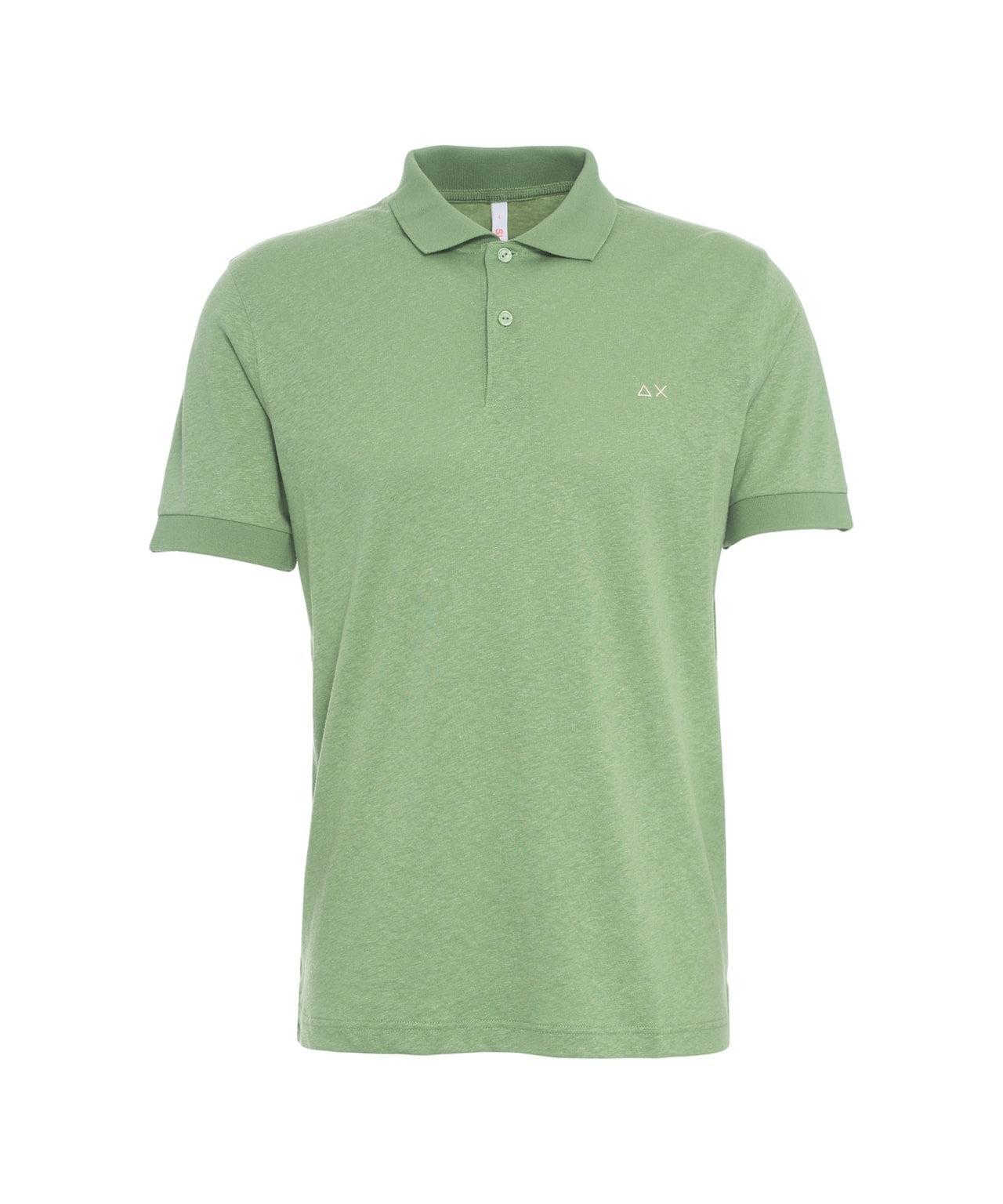 Polo shirt with logo embroidery Product Image
