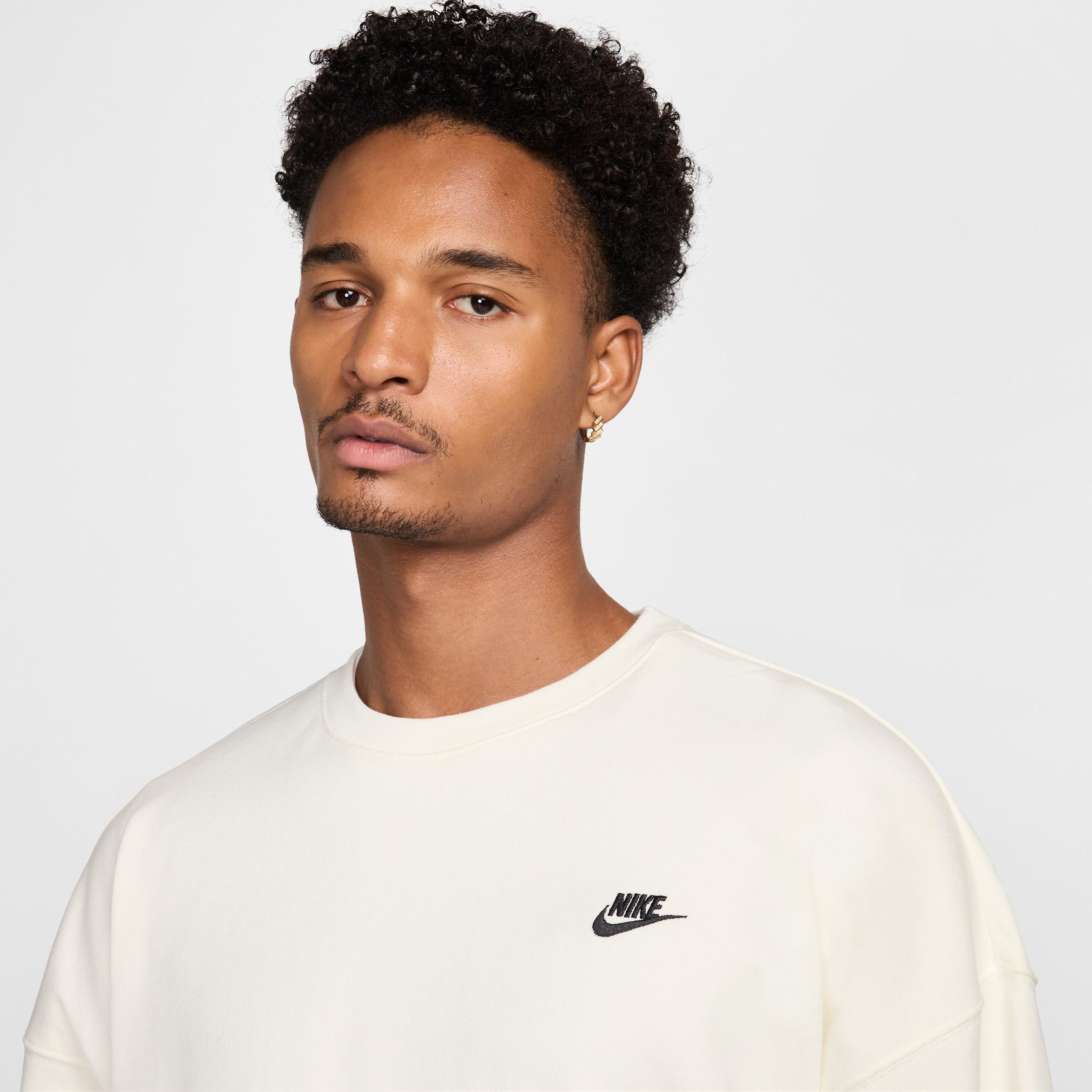 Nike Men's Club Fleece Oversized French Terry Crew Product Image