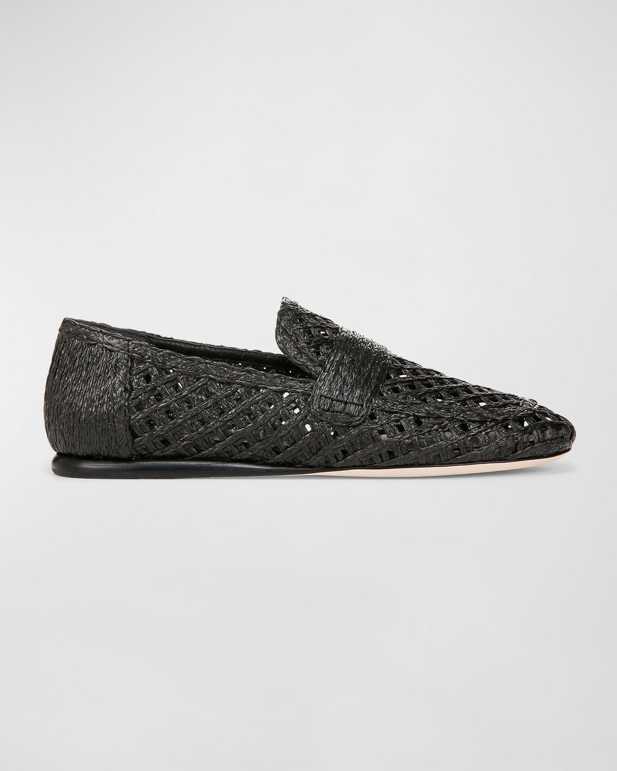 Womens Davis Raffia Loafers Product Image