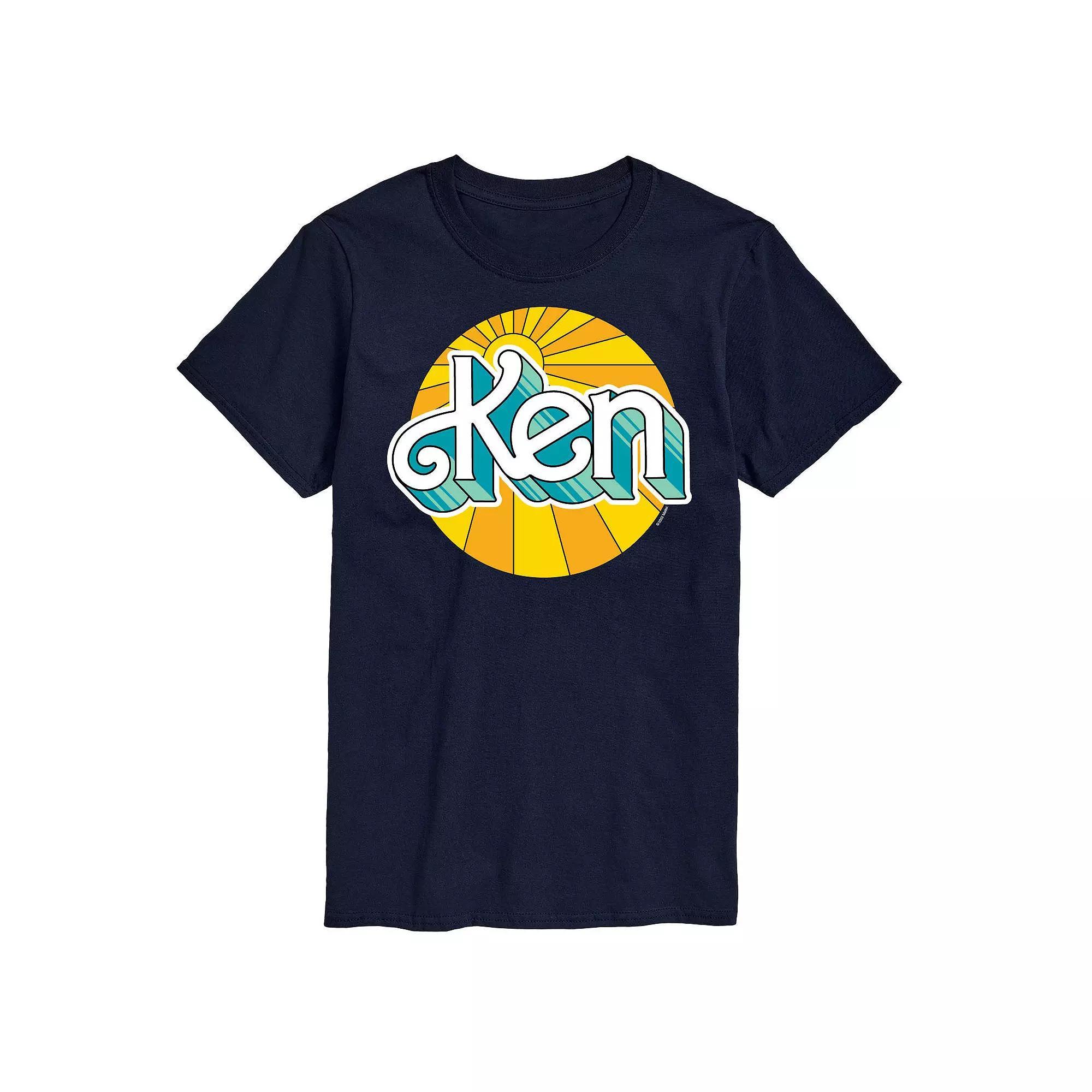Big & Tall Barbie® Ken Sunburst Graphic Tee, Men's,  Product Image