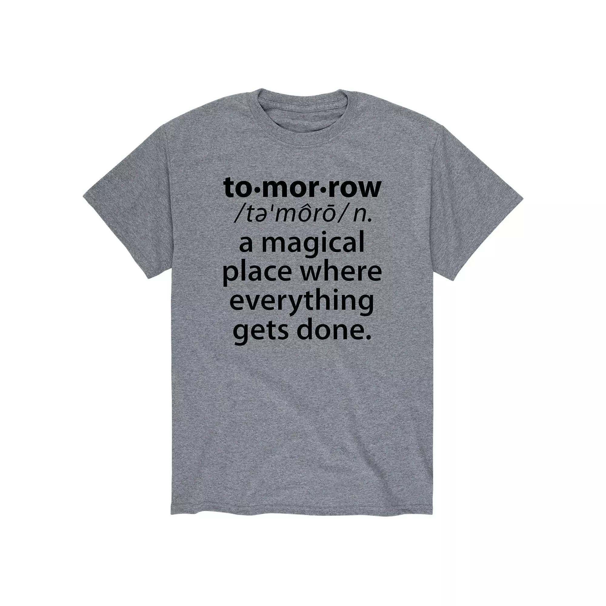 Men's Tomorrow Definition Tee,  Product Image