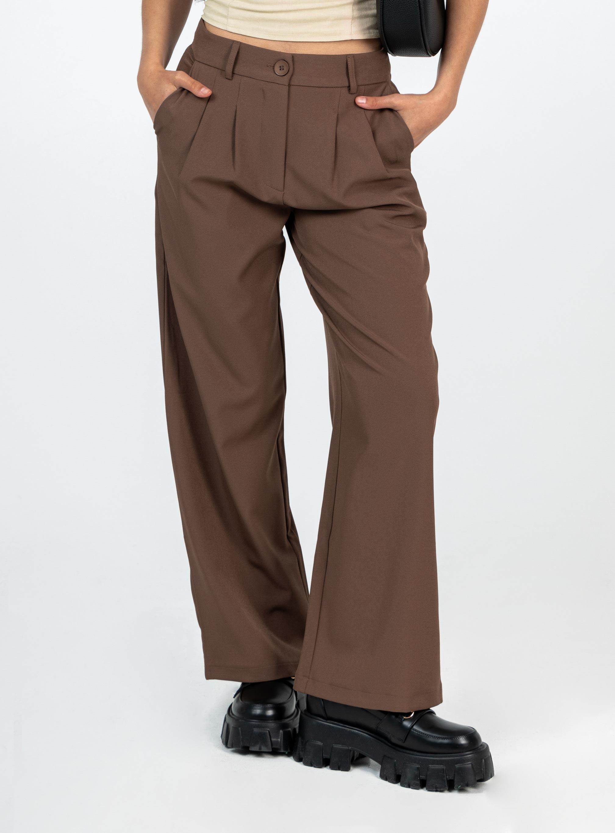 Archer Pants Brown Petite Product Image