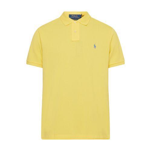 Short-sleeved Polo Shirt In Oasis_yellow_c7580 Product Image