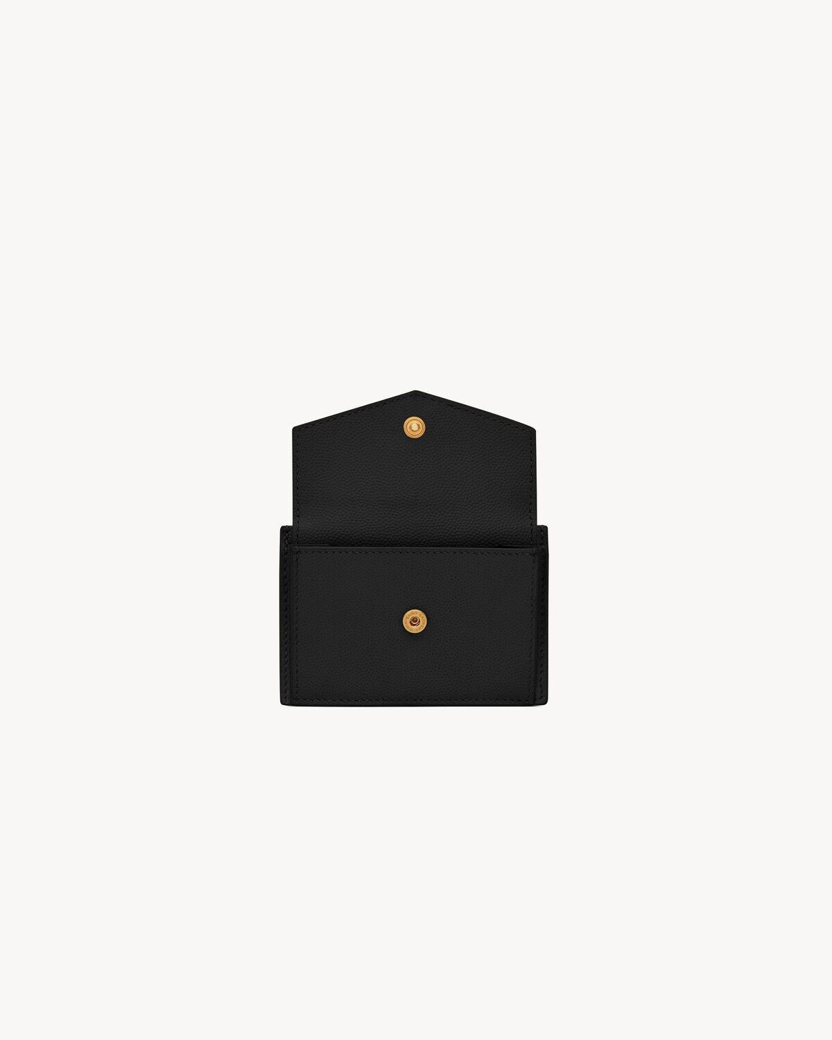 TINY CASSANDRE card case in matte leather | Saint Laurent | YSL.com Product Image