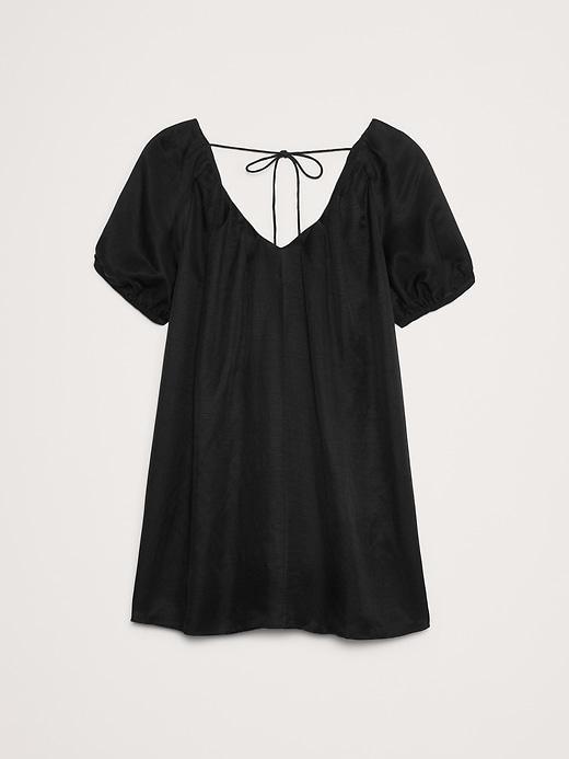 Viscose-Linen Mini Dress Product Image