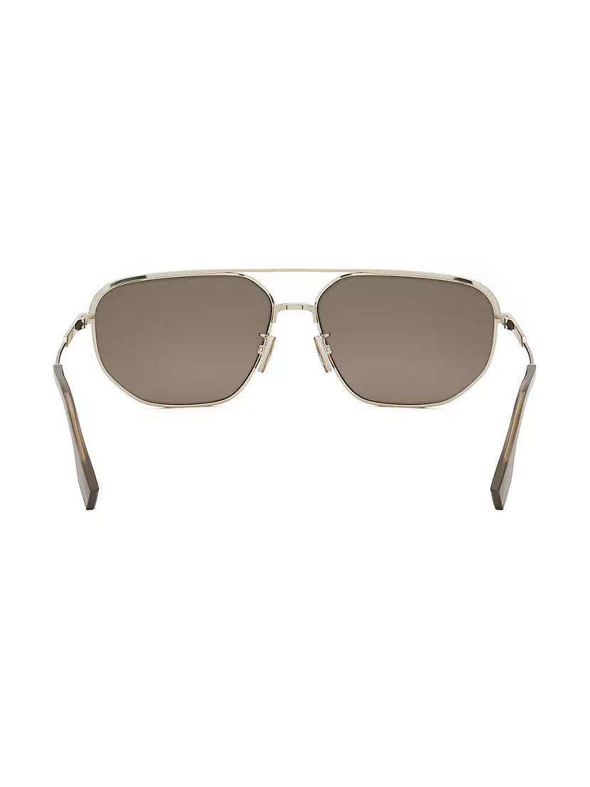 Fendi Travel 61MM Rectangular Sunglasses Product Image