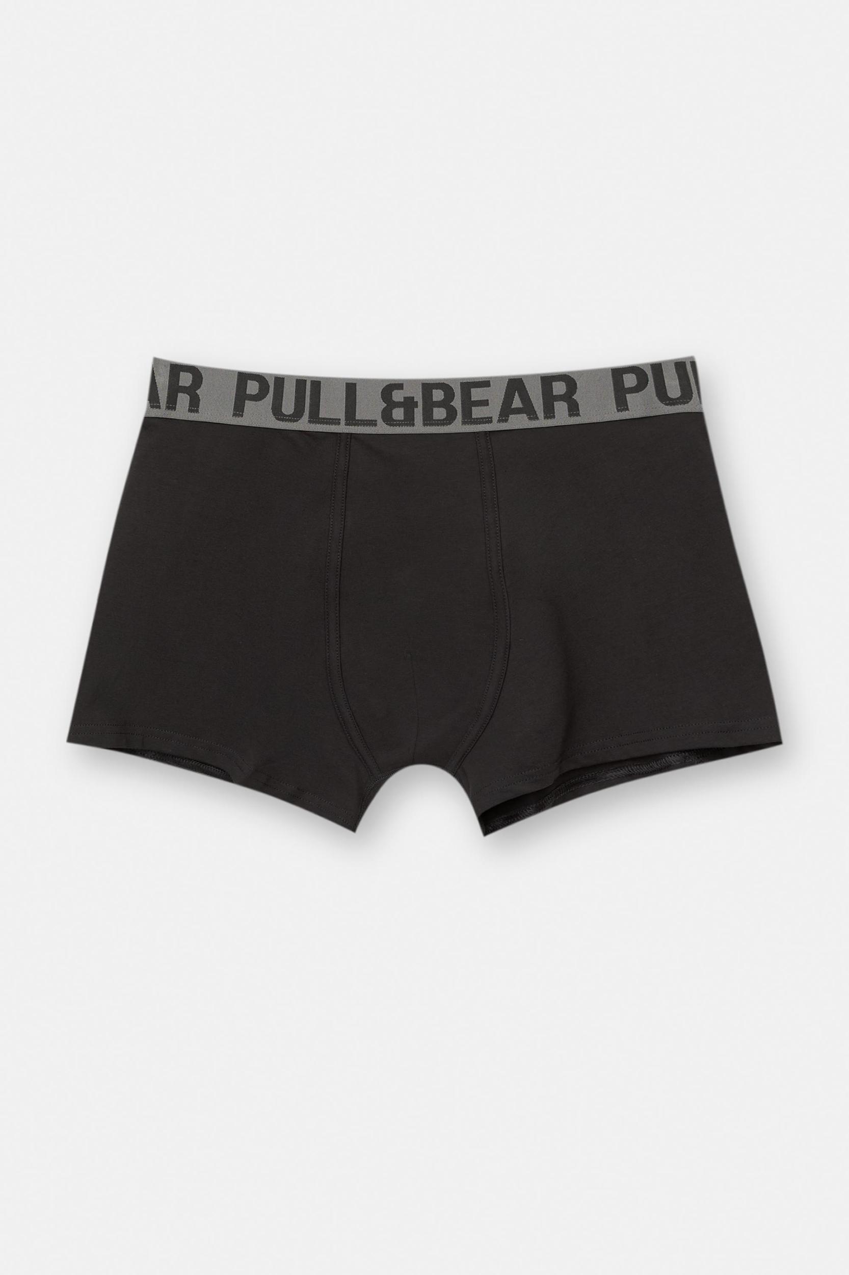 3-pack of boxers with a blue waistband Product Image