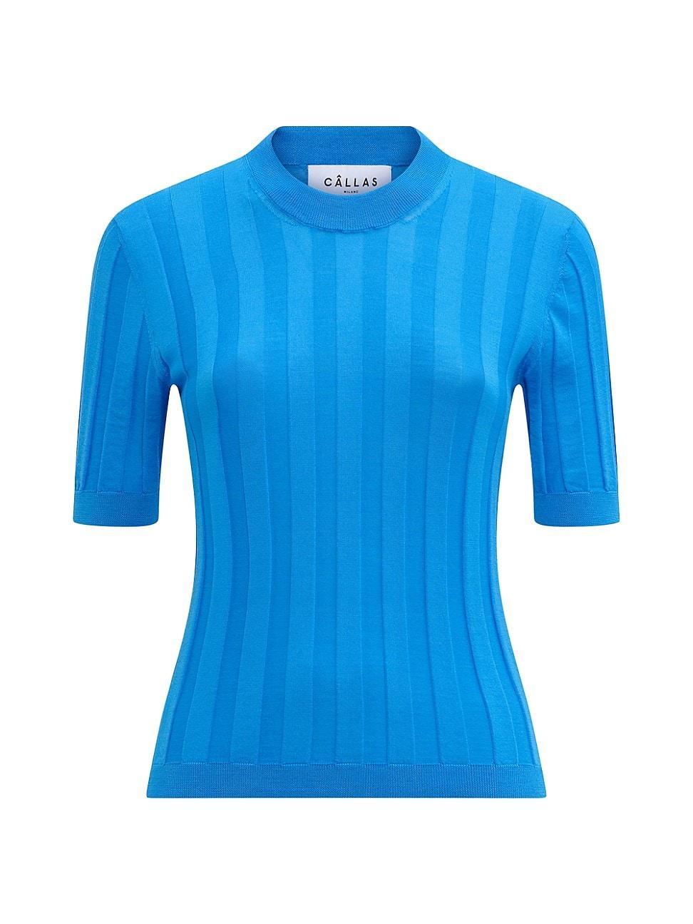 Womens Deeda Crewneck Rib Sweater Product Image